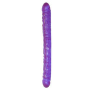 Crystal Jellies Dubbele Dong - Paars