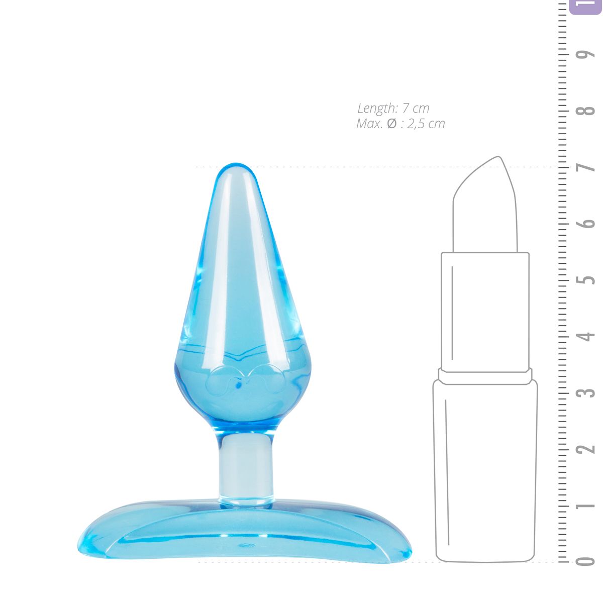 Blauwe Mini Buttplug - The Assifier