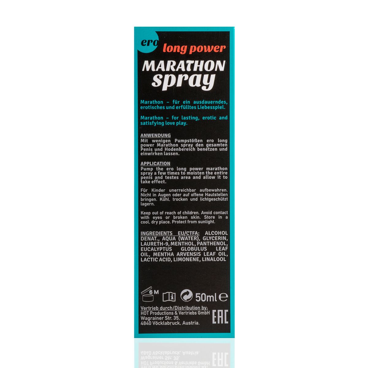 Marathon Verdovende Penisspray Voor Mannen - 50 ml