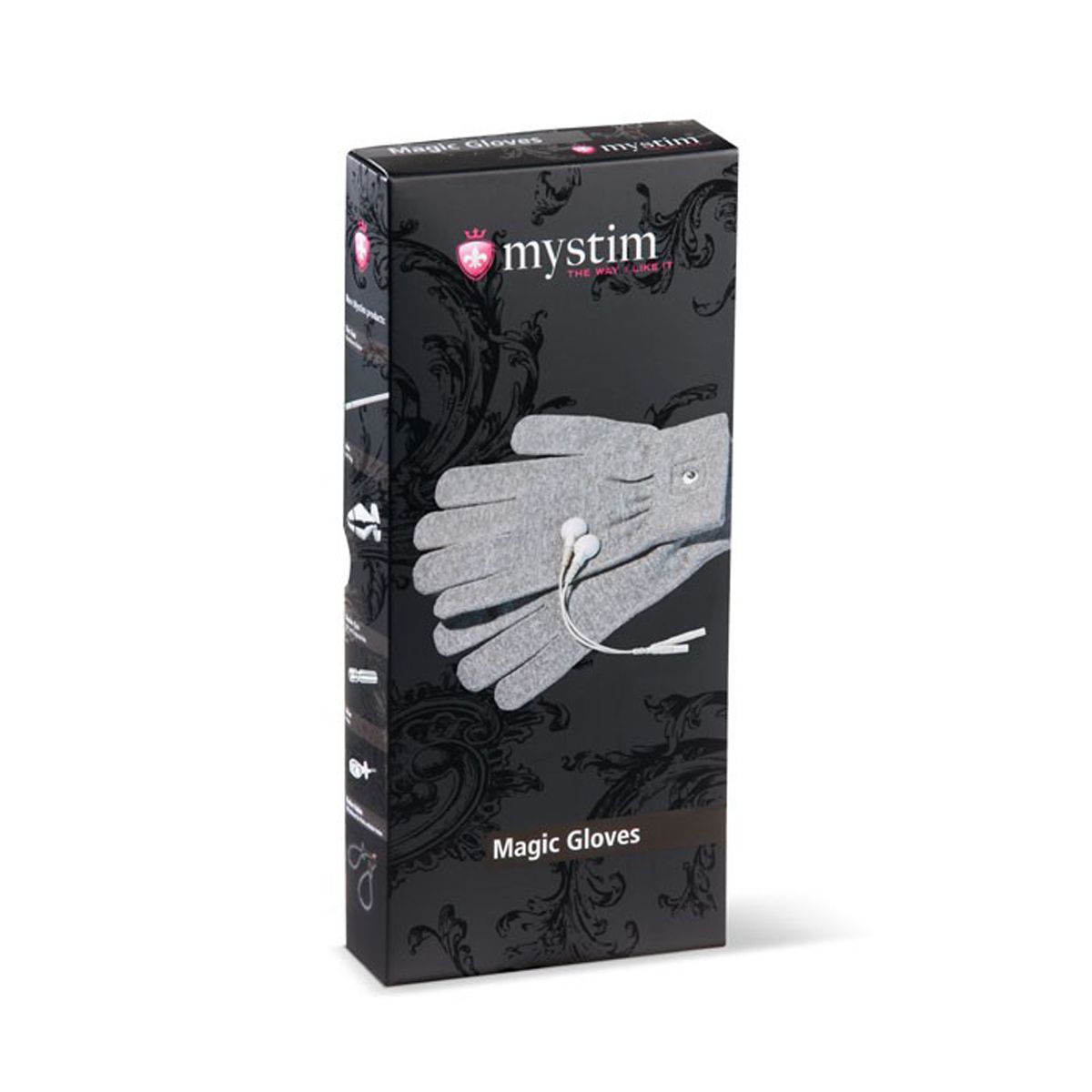 MYSTIM – Magic Gloves Elektro Massagehandschoenen – Zwart