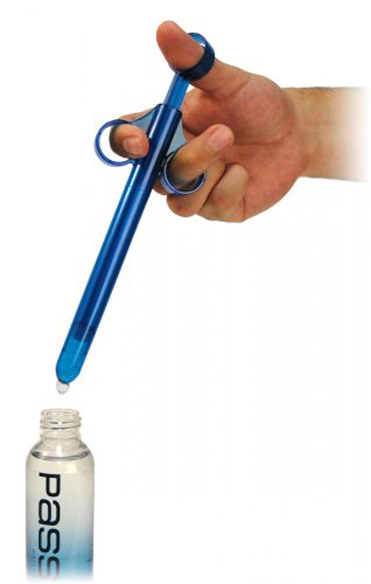 XR Brands - XL Glijmiddel Launcher - Blauw