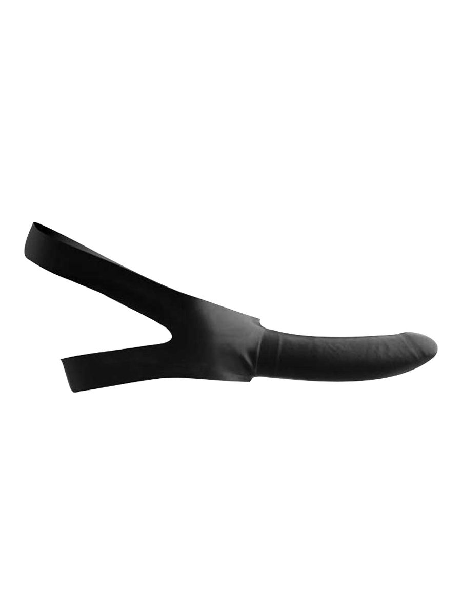 Gezicht Fuk Gag Met Dildo