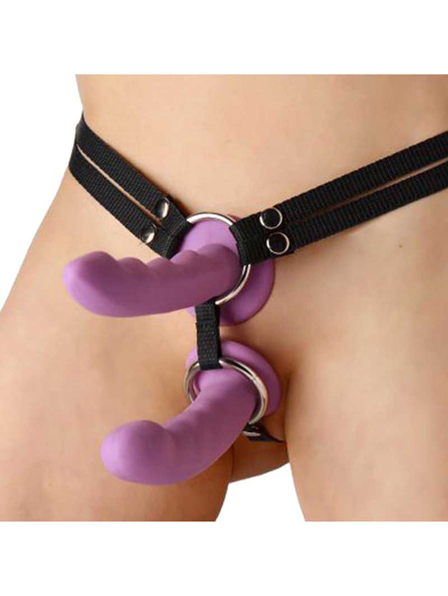 Dubbele Penetratie Strap-On Harnas