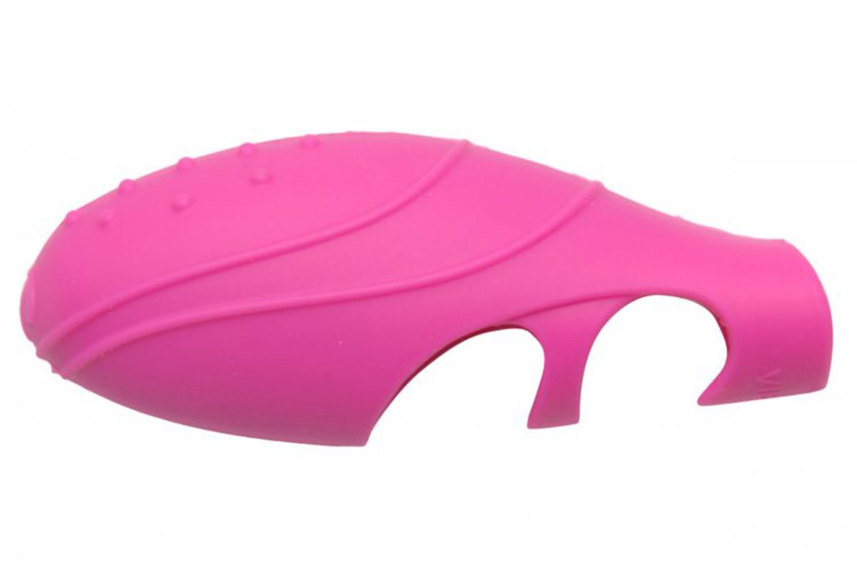 Siliconen G-Spot Vingervibrator - Roze