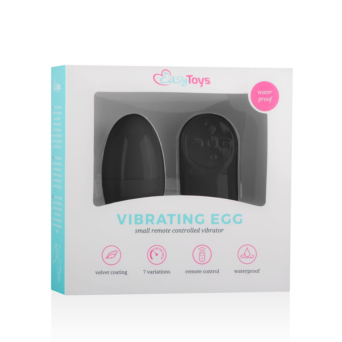 EasyToys - Vibratie Ei - Zwart