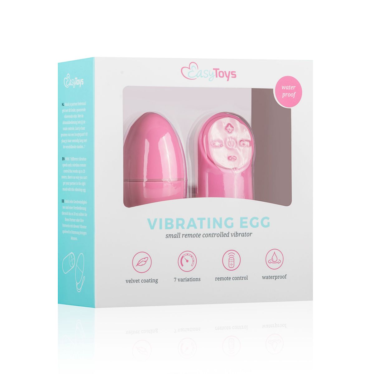 EasyToys - Vibratie Ei - Roze