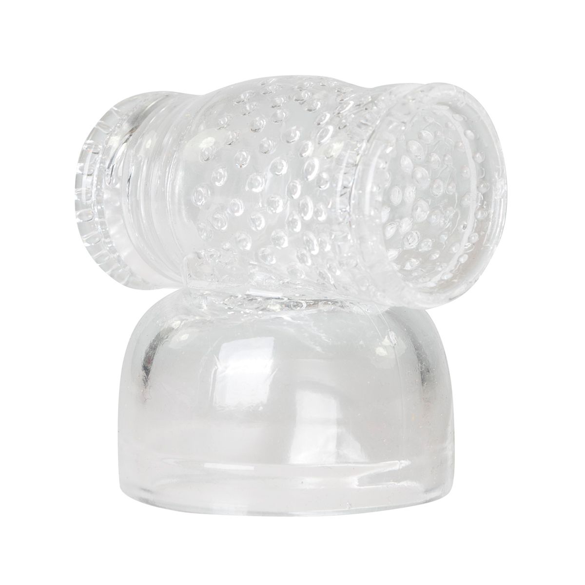 EasyToys Wand Collectie – Opzetstuk Met Masturbator - Helder