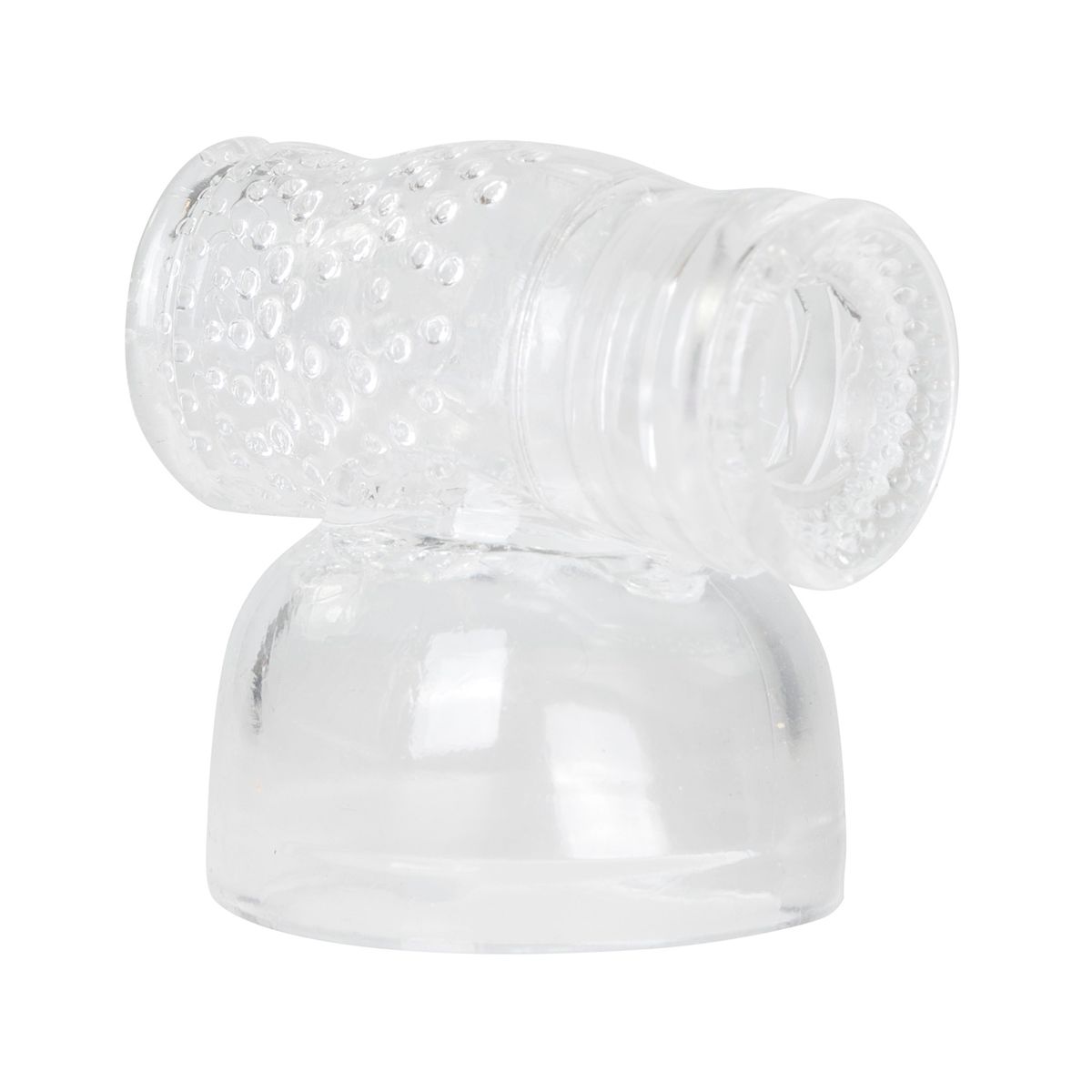 EasyToys Wand Collectie – Opzetstuk Met Masturbator - Helder