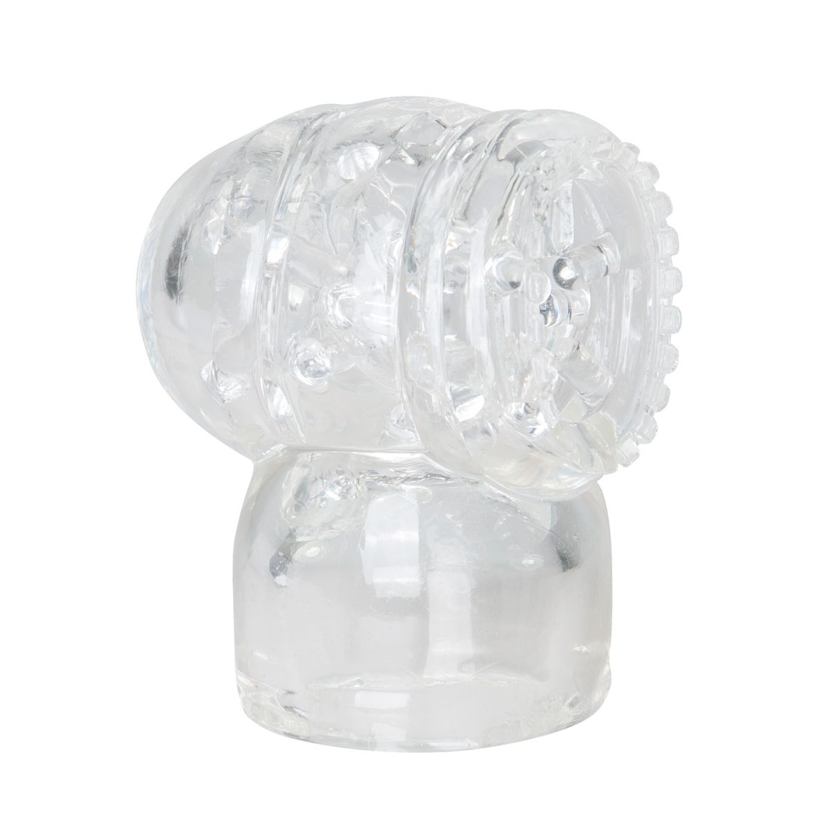 EasyToys Wand Collectie – Opzetstuk Met Masturbator - Helder