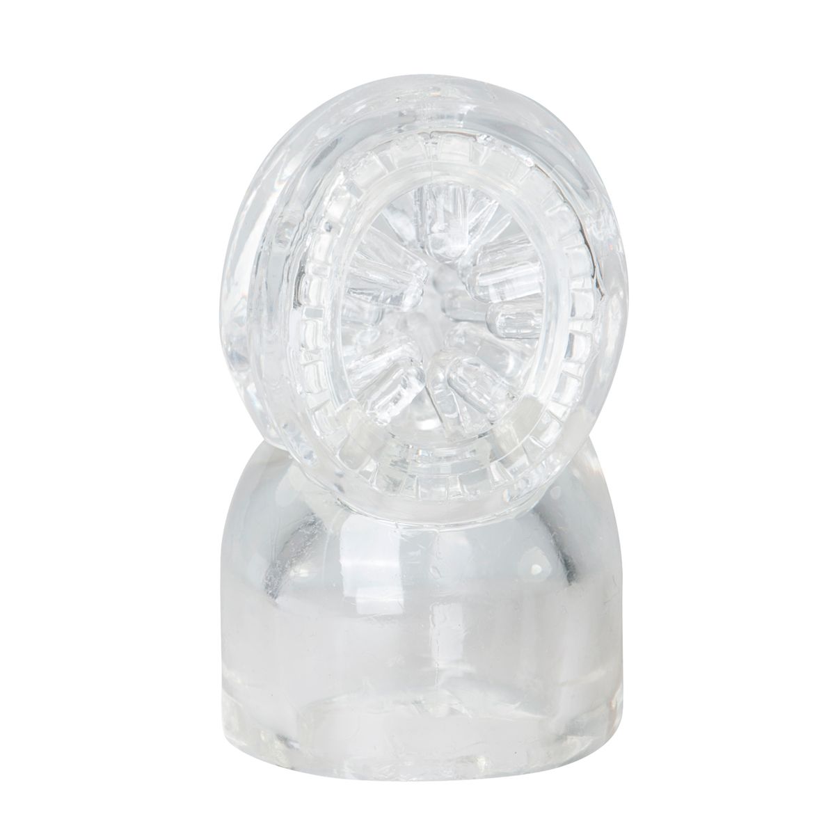 EasyToys Wand Collectie – Opzetstuk Met Masturbator - Helder