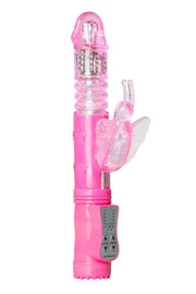 Stotende Vlindervibrator - Roze