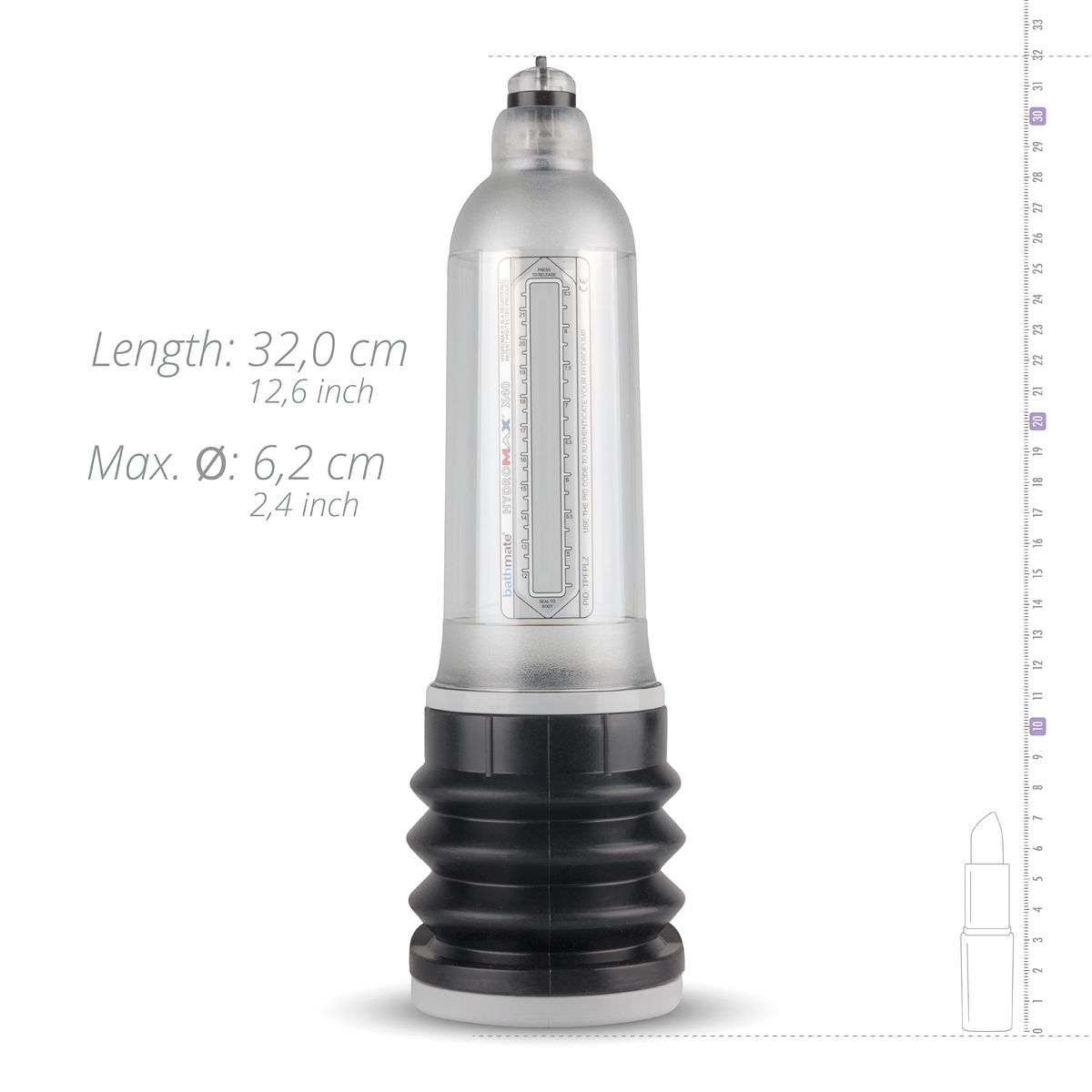 Bathmate Hydromax 9 - Transparant