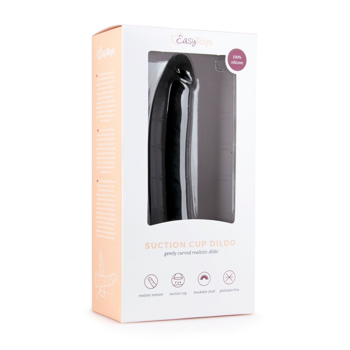 Easytoys verzameldildo met Zuignap - 21 cm