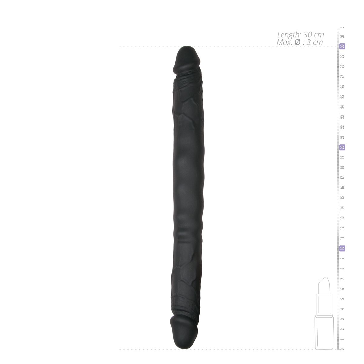 Easytoys veelzijdige Dubbelzijdige Dildo - 30 cm