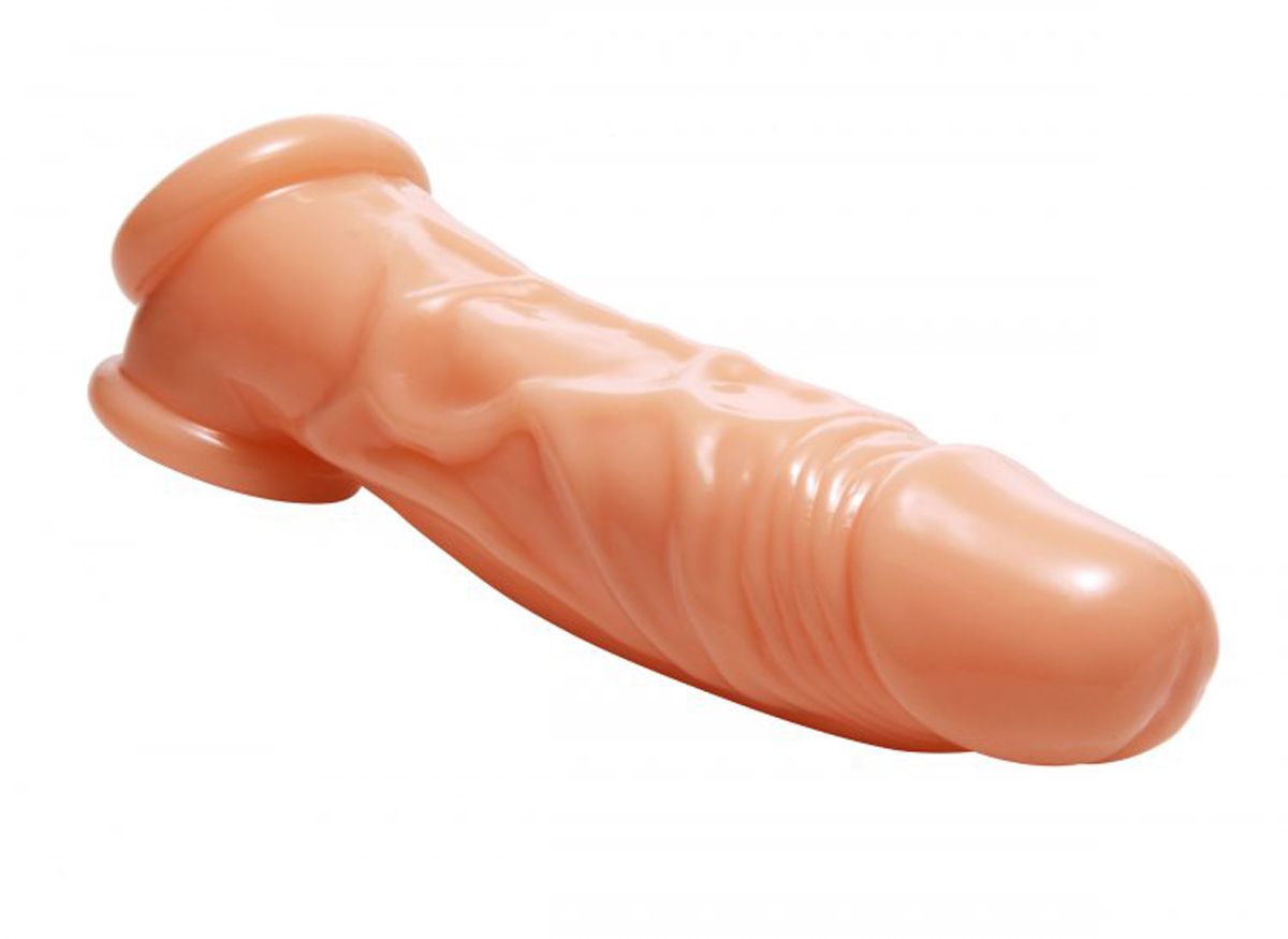 uitgebreide Penissleeve En Ball Stretcher