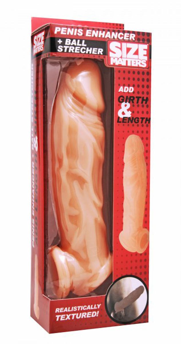uitgebreide Penissleeve En Ball Stretcher