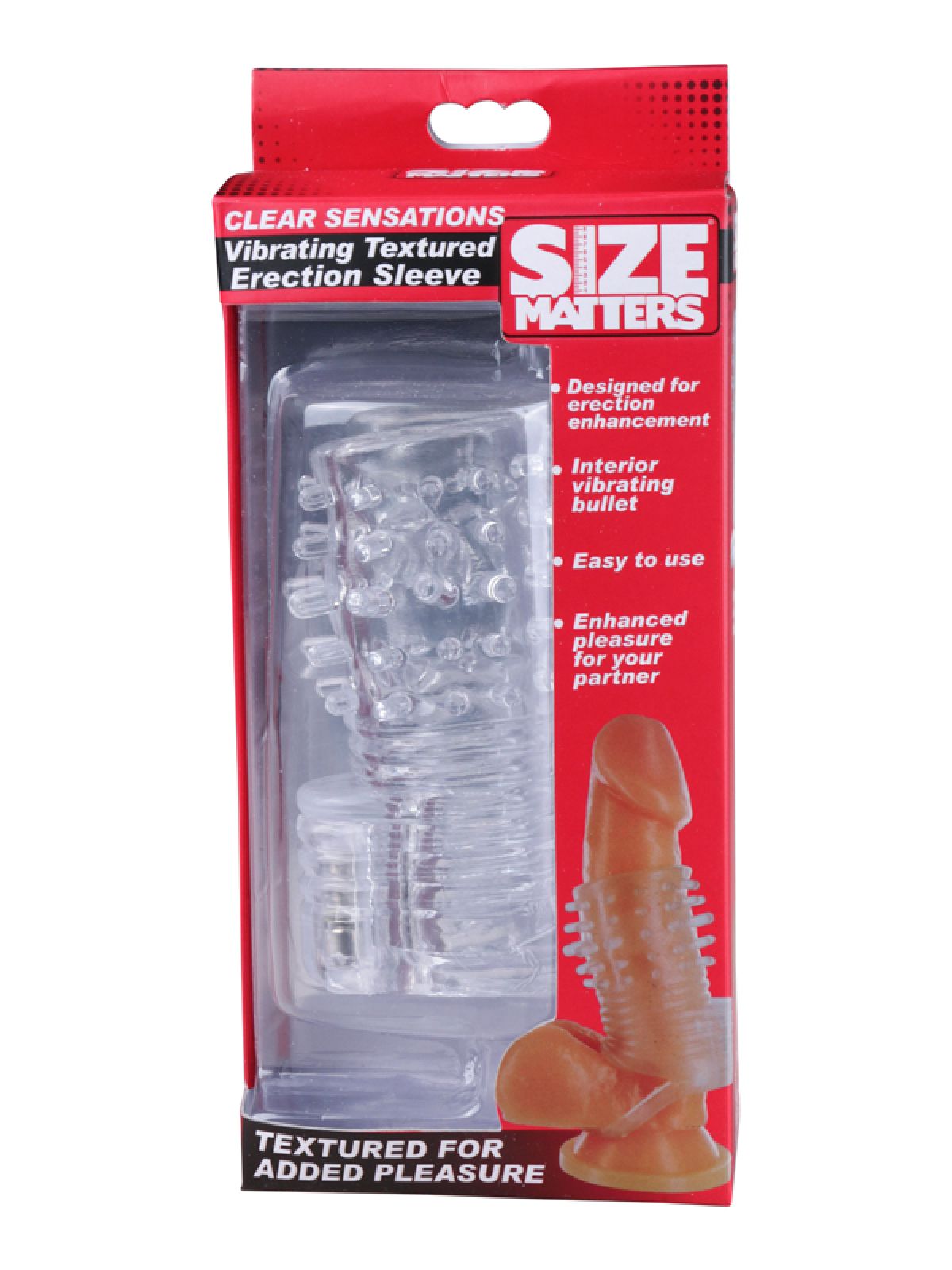 Clear Sensations Vibrerende Penissleeve