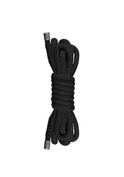 Japanse Mini Touw - 1,5 m - zwart