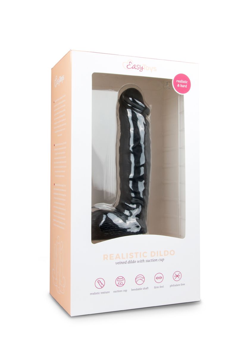 Eigenschappen Dildo Met Balzak - 22,5 cm