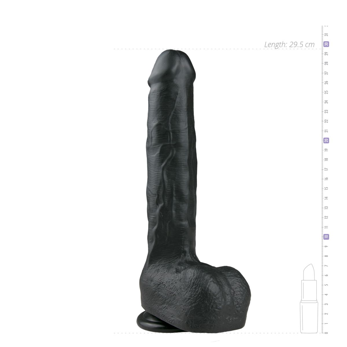 Eigenschappen Dildo Met Balzak - 29,5 cm