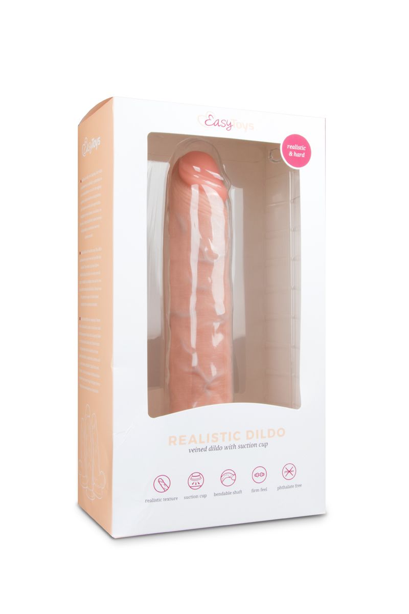 Veeltalildildo Met zuignap - 28,5 cm