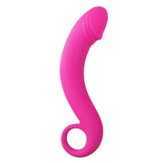 Siliconen prostaat-dildo - roze