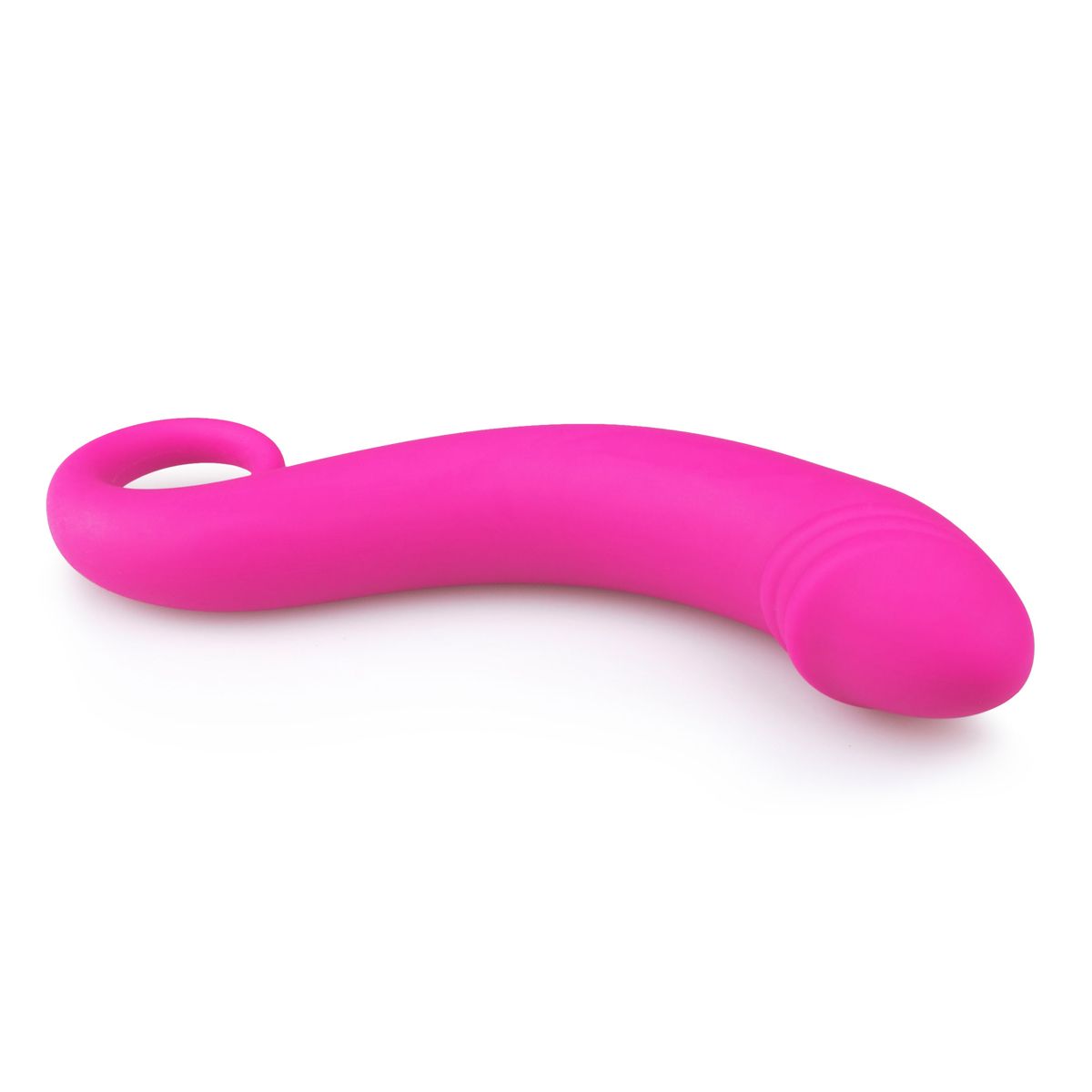 Siliconen prostaat-dildo - roze