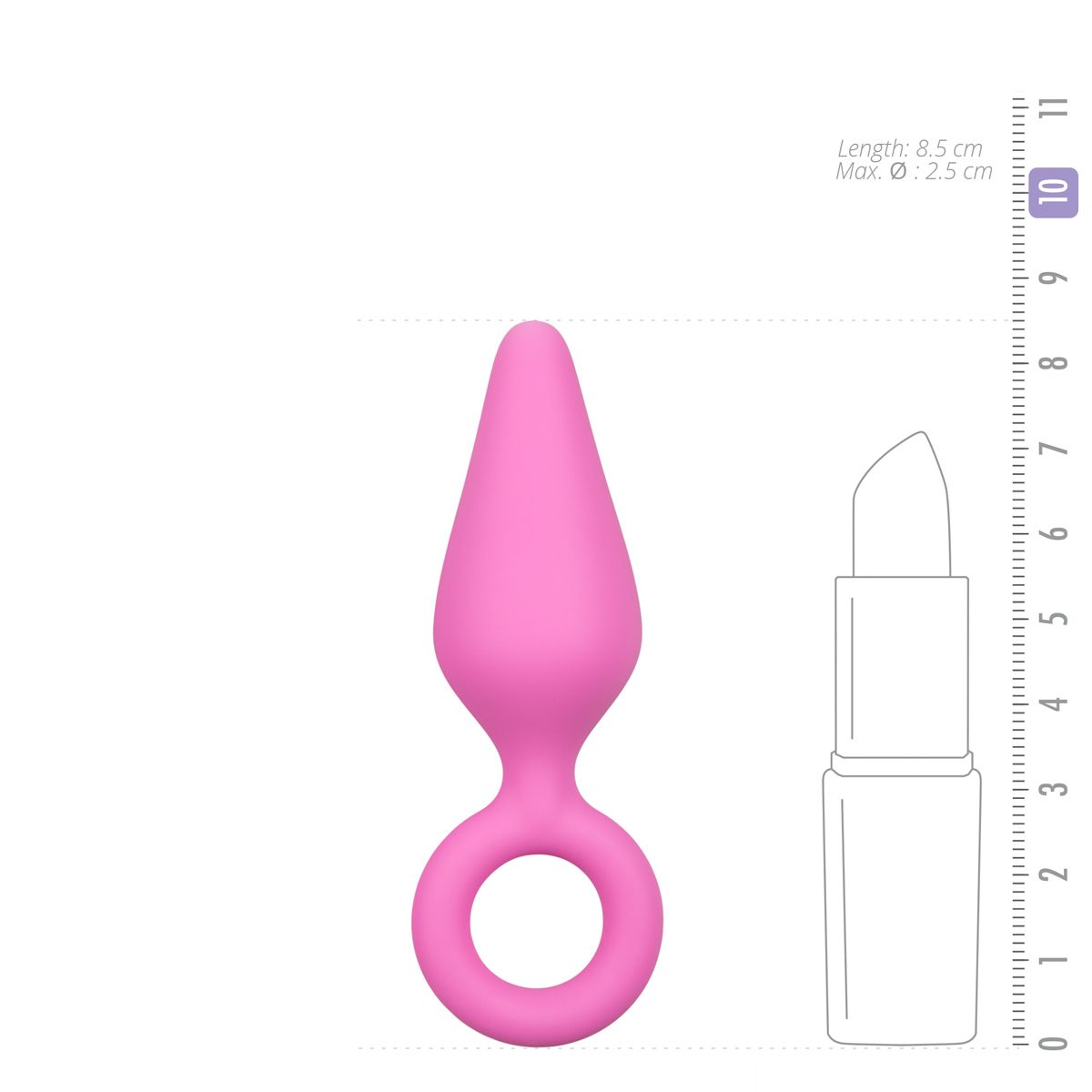 EasyToys Puntige Plug - Klein