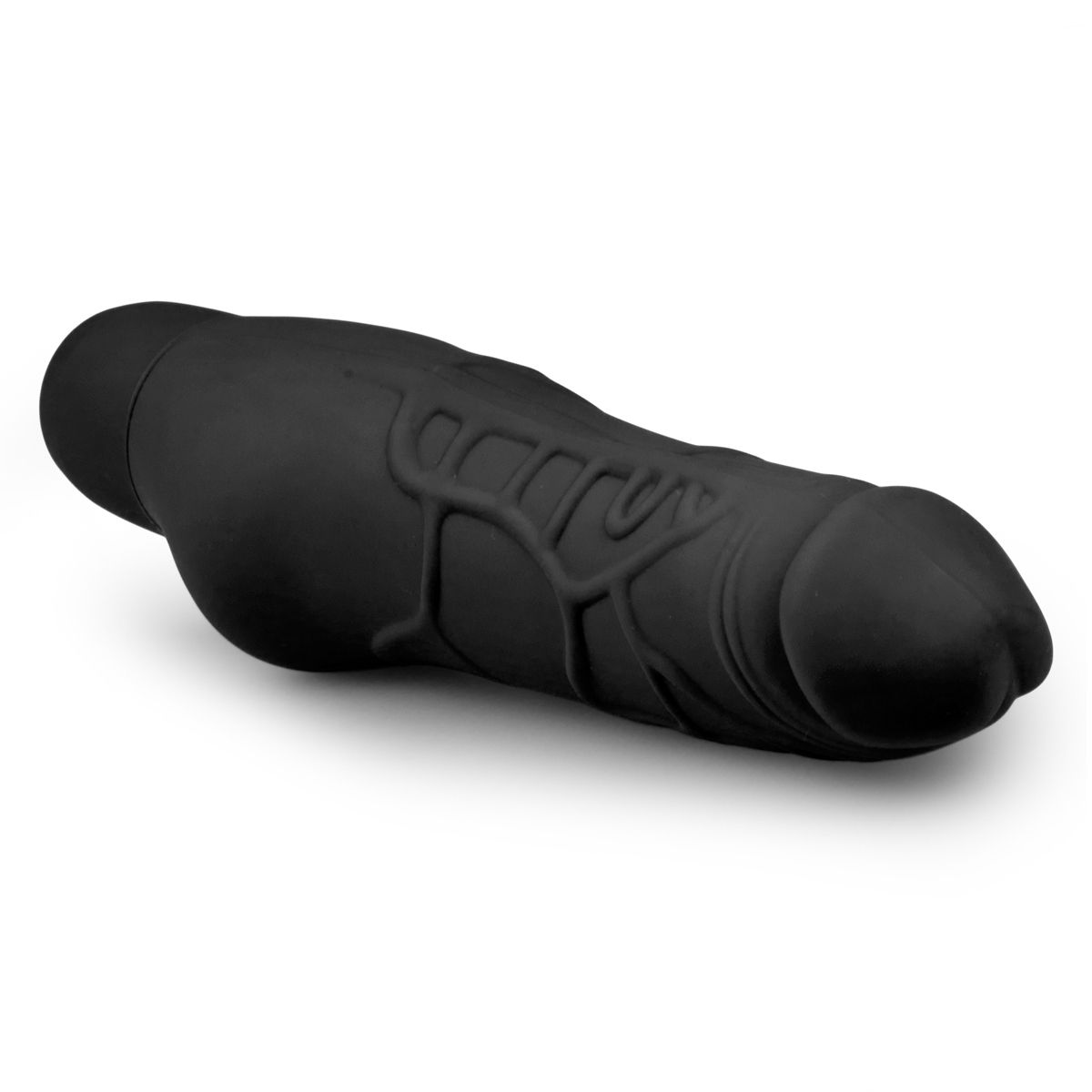 siliconen vibrator - zwart