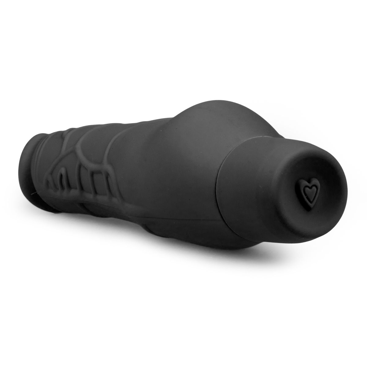 siliconen vibrator - zwart