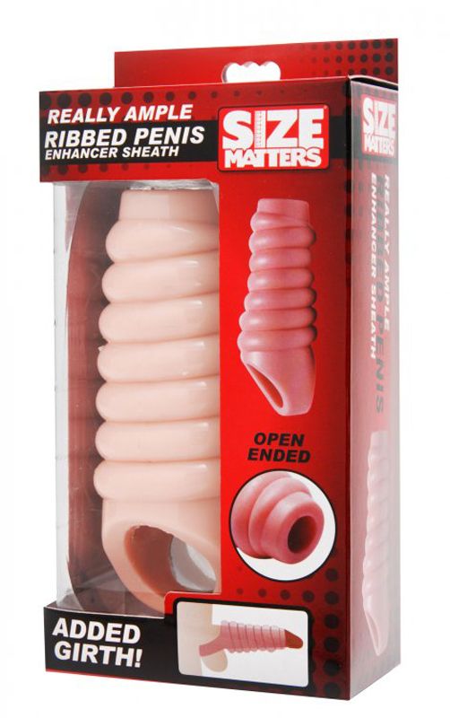 Everything Ample - geribbelde penissleeve