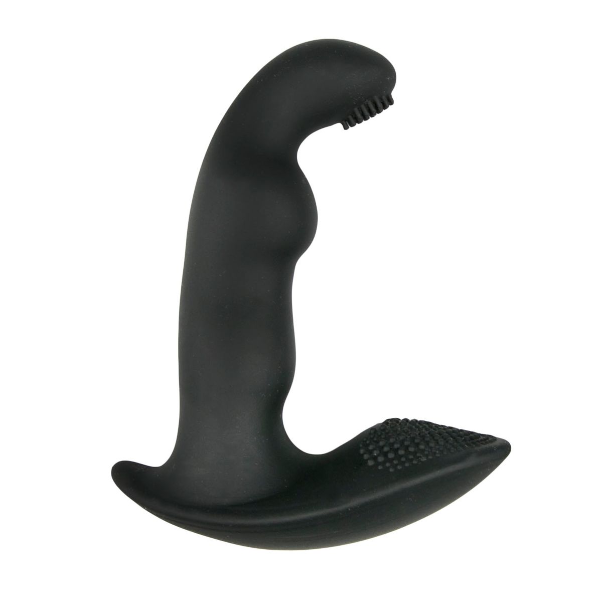Dynamische Duke Geribbelde Prostaat Vibrator - Zwart