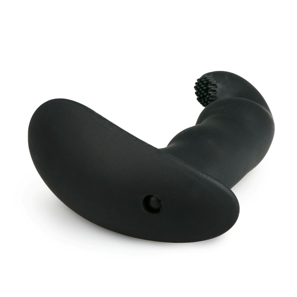 Dynamische Duke Geribbelde Prostaat Vibrator - Zwart