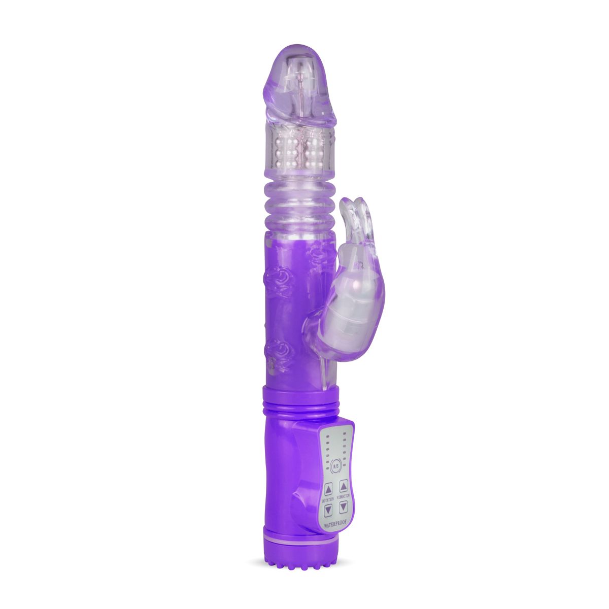 EasyToys Stotende Konijnvibrator - Paars