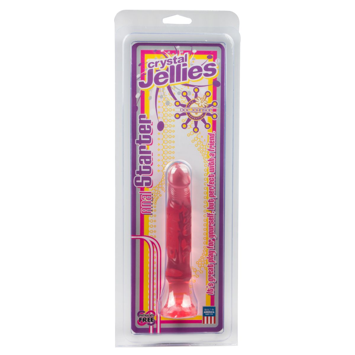 Crystal Jellies Anale Starter Dildo - Roze
