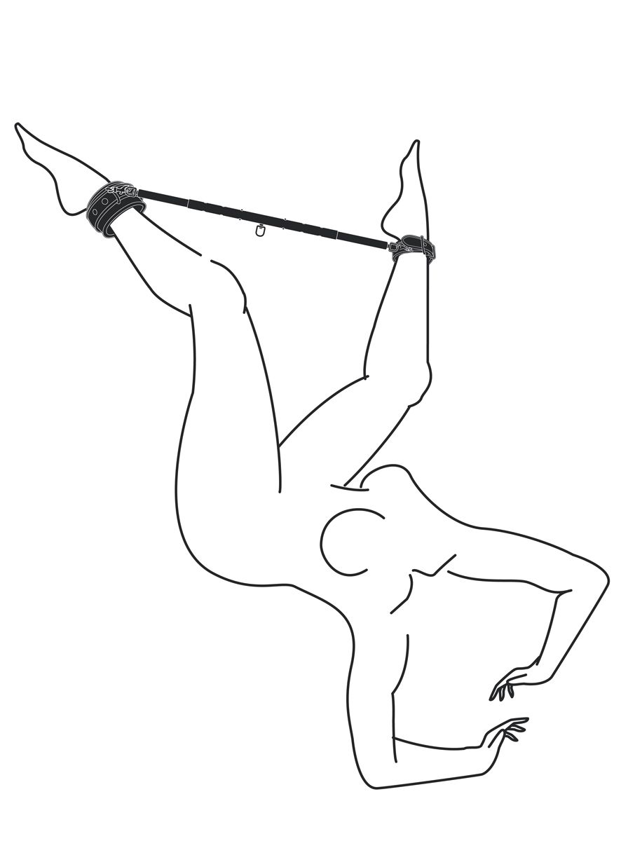 Expander Spreader Bar en manchettenset