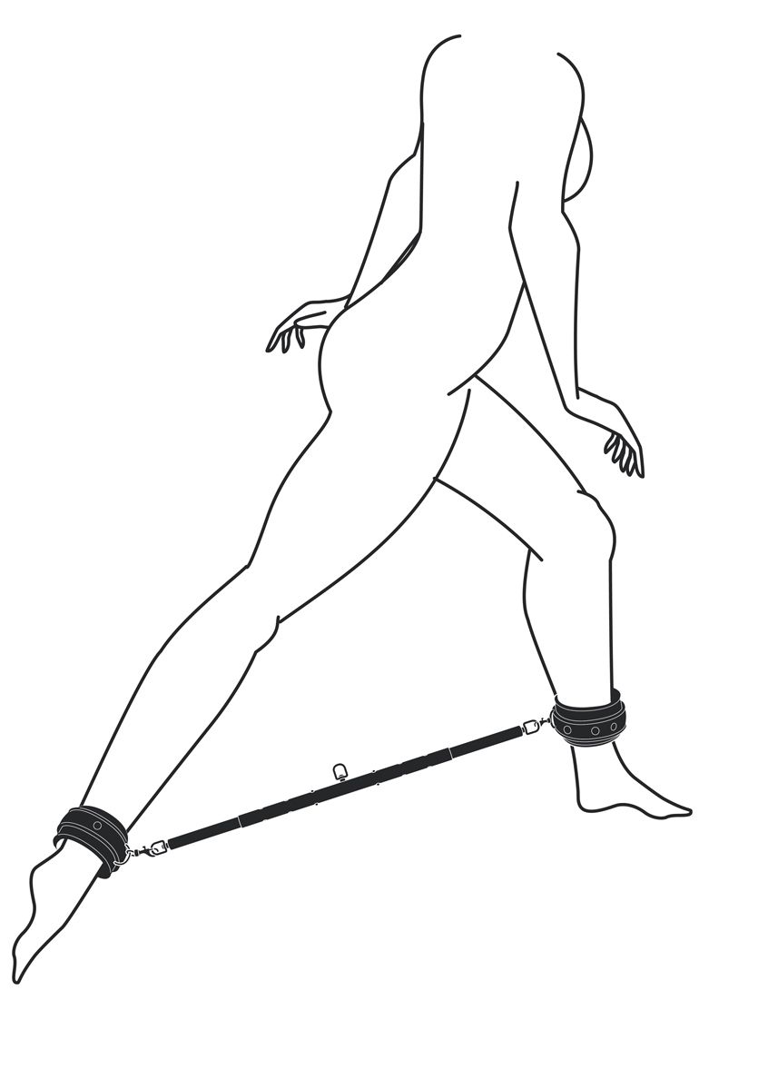 Expander Spreader Bar en manchettenset
