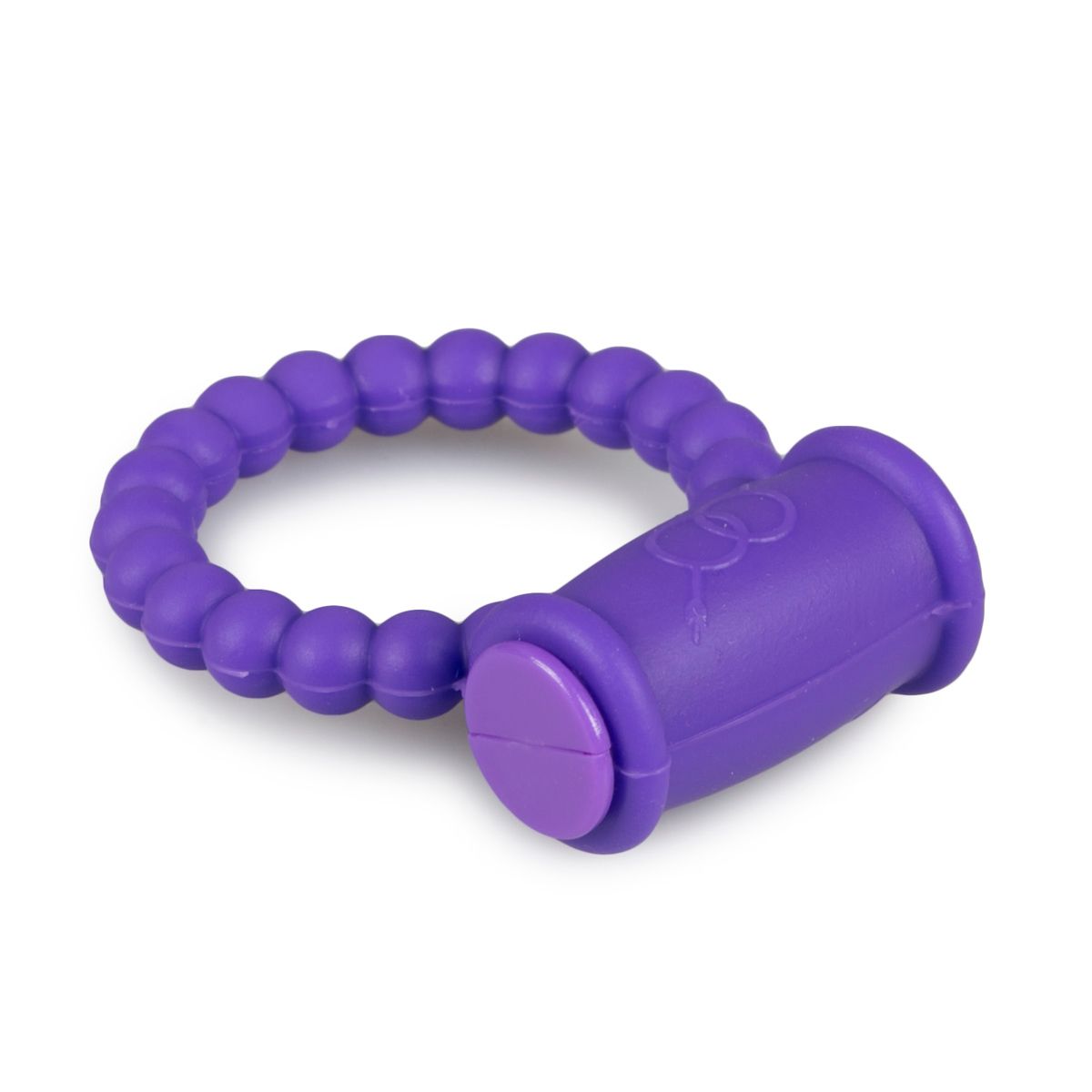 Cockring Met Vibrator - Paars
