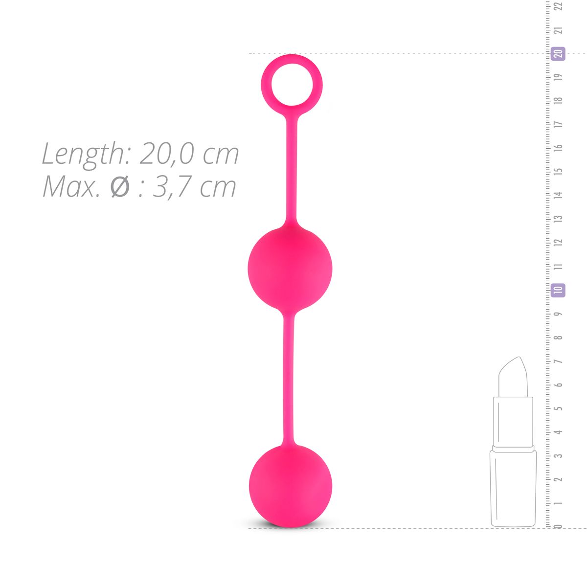 Canon Ballen Vaginaballetjes Met Contragewicht - Roze
