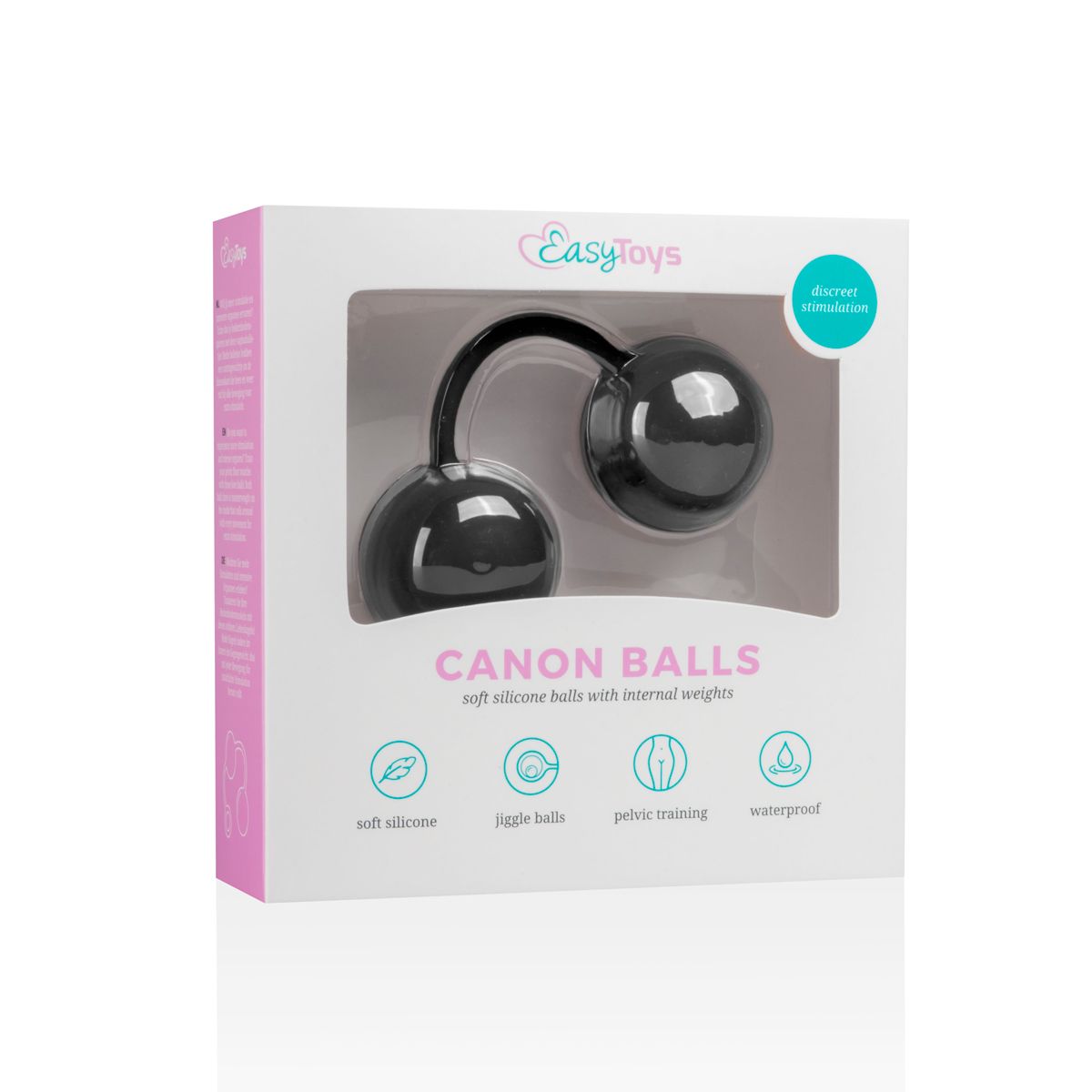 Canon Ballen Vaginaballetjes Met Contragewicht - Zwart