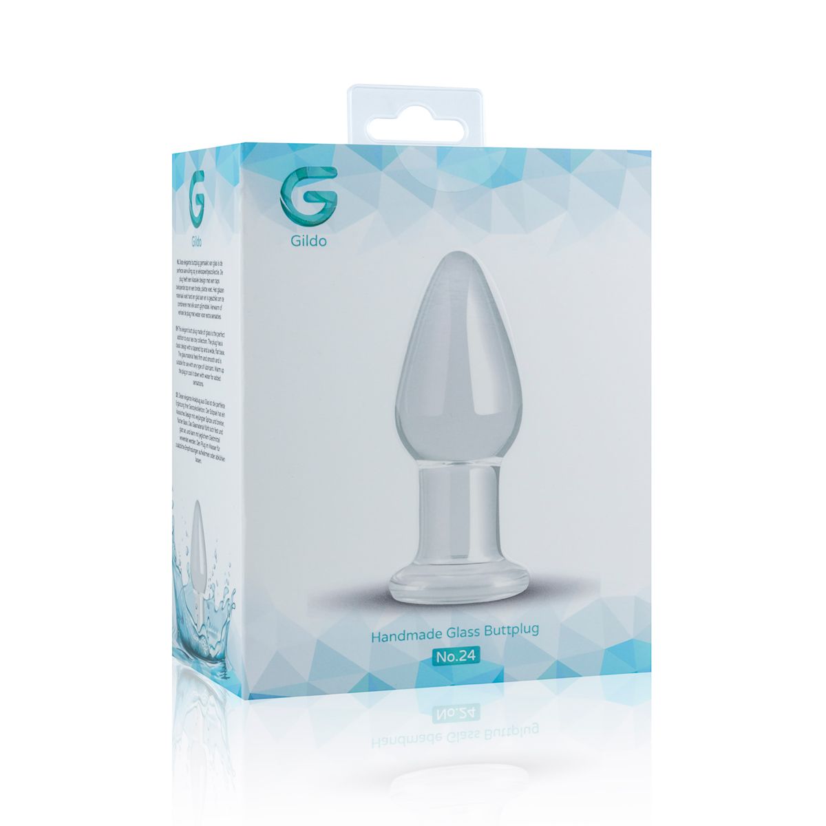 Glazen Buttplug Nr. 24