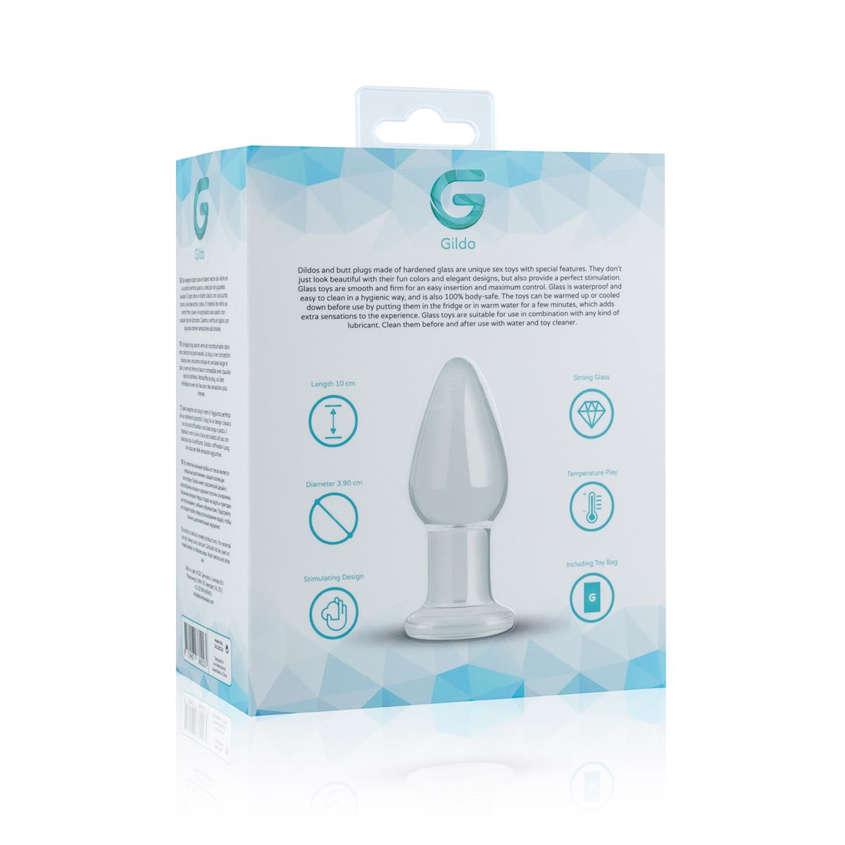 Glazen Buttplug Nr. 24