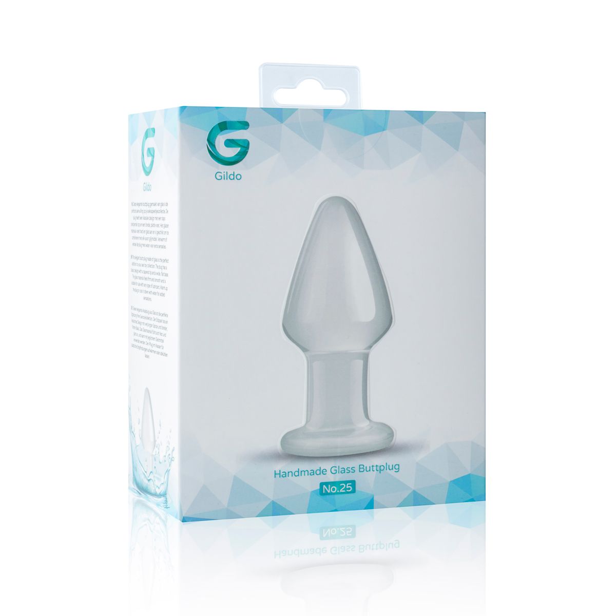 Glazen Buttplug Nr. 25