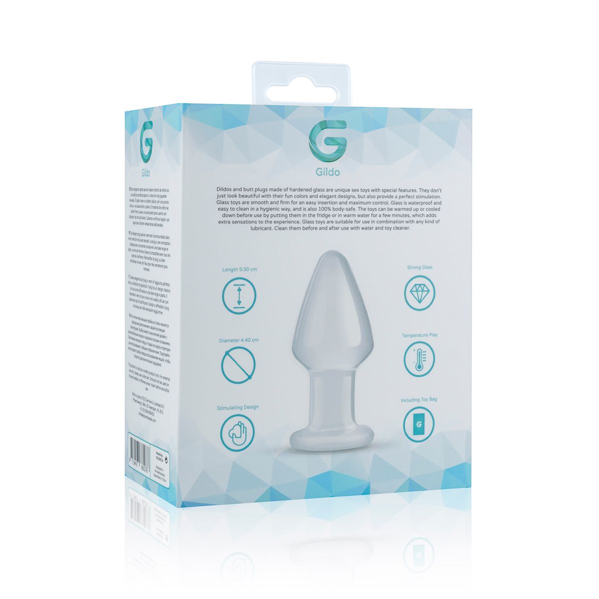Glazen Buttplug Nr. 25