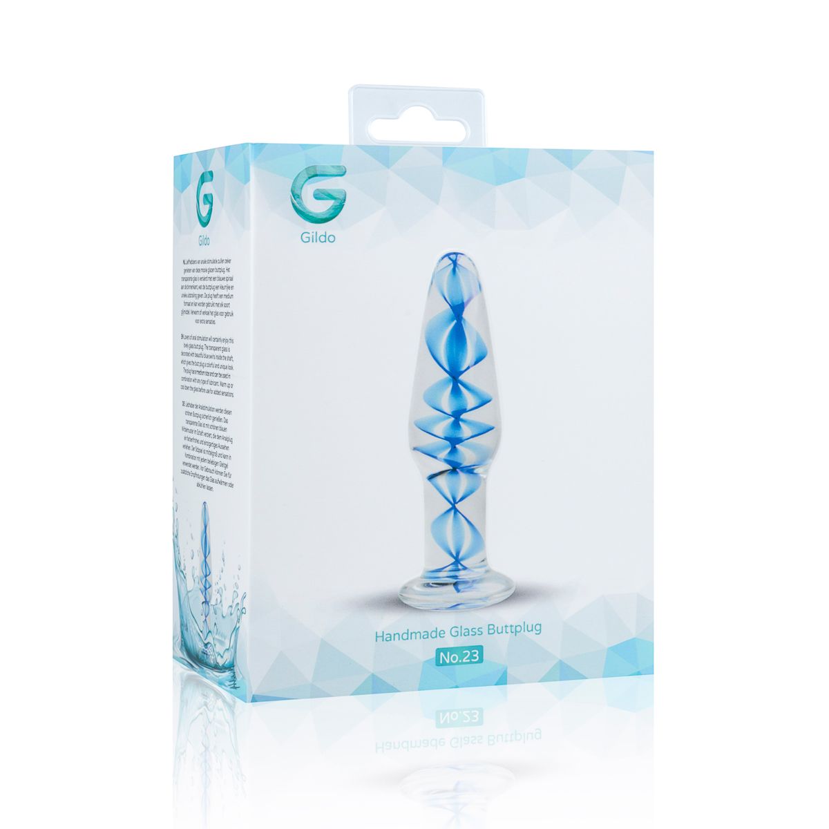 Glazen Buttplug Nr. 23