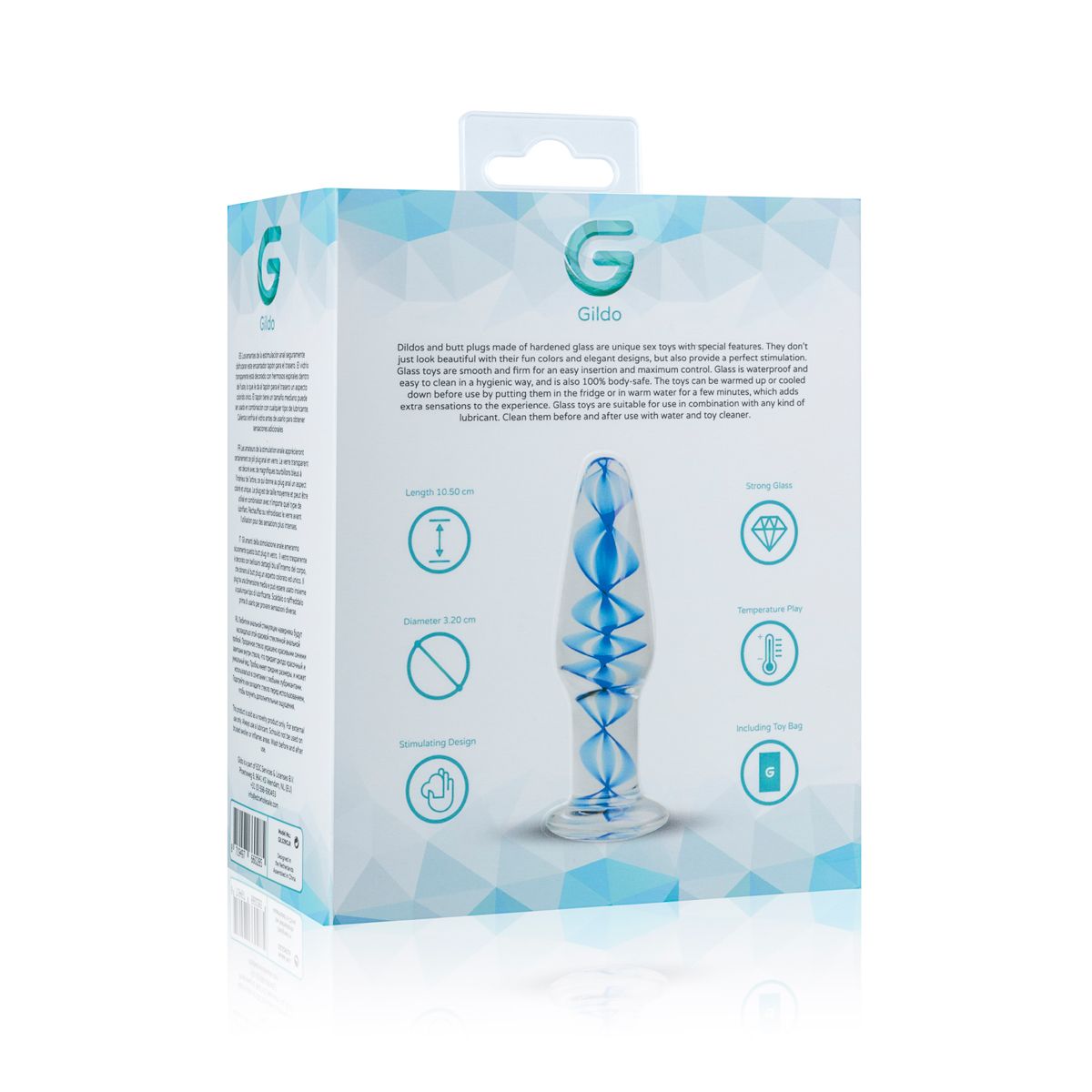 Glazen Buttplug Nr. 23