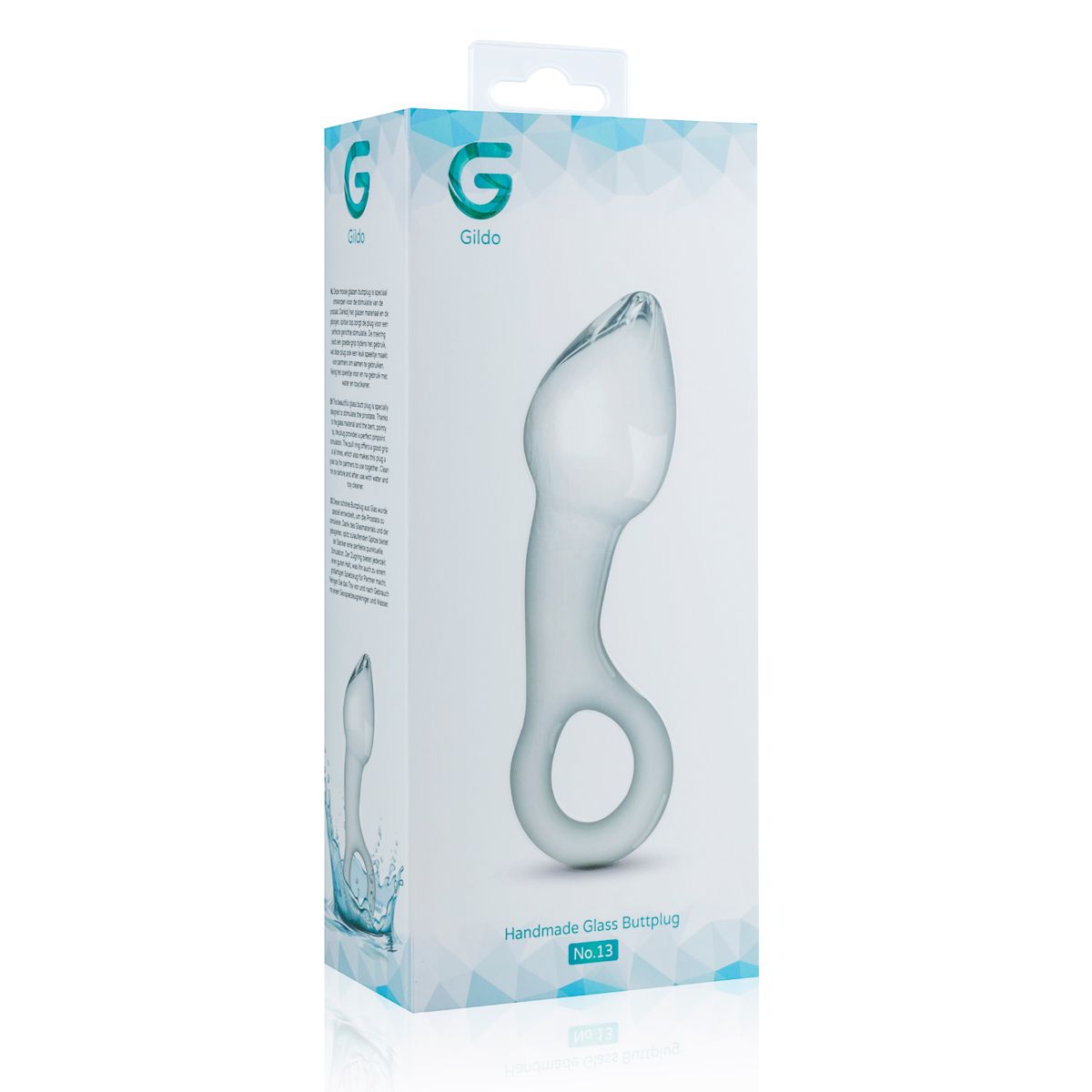 Glazen Prostaat Buttplug Nr. 13
