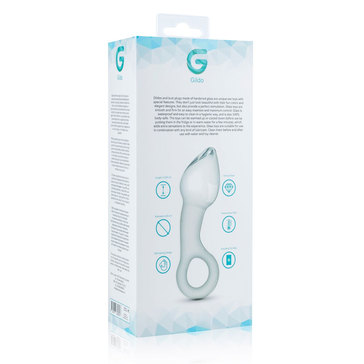 Glazen Prostaat Buttplug Nr. 13