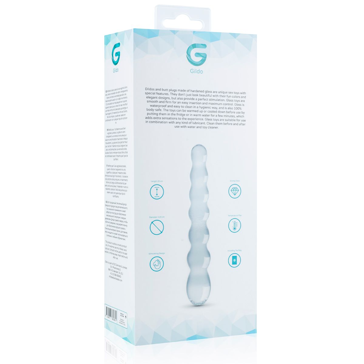 Glazen Dildo Nr. 19