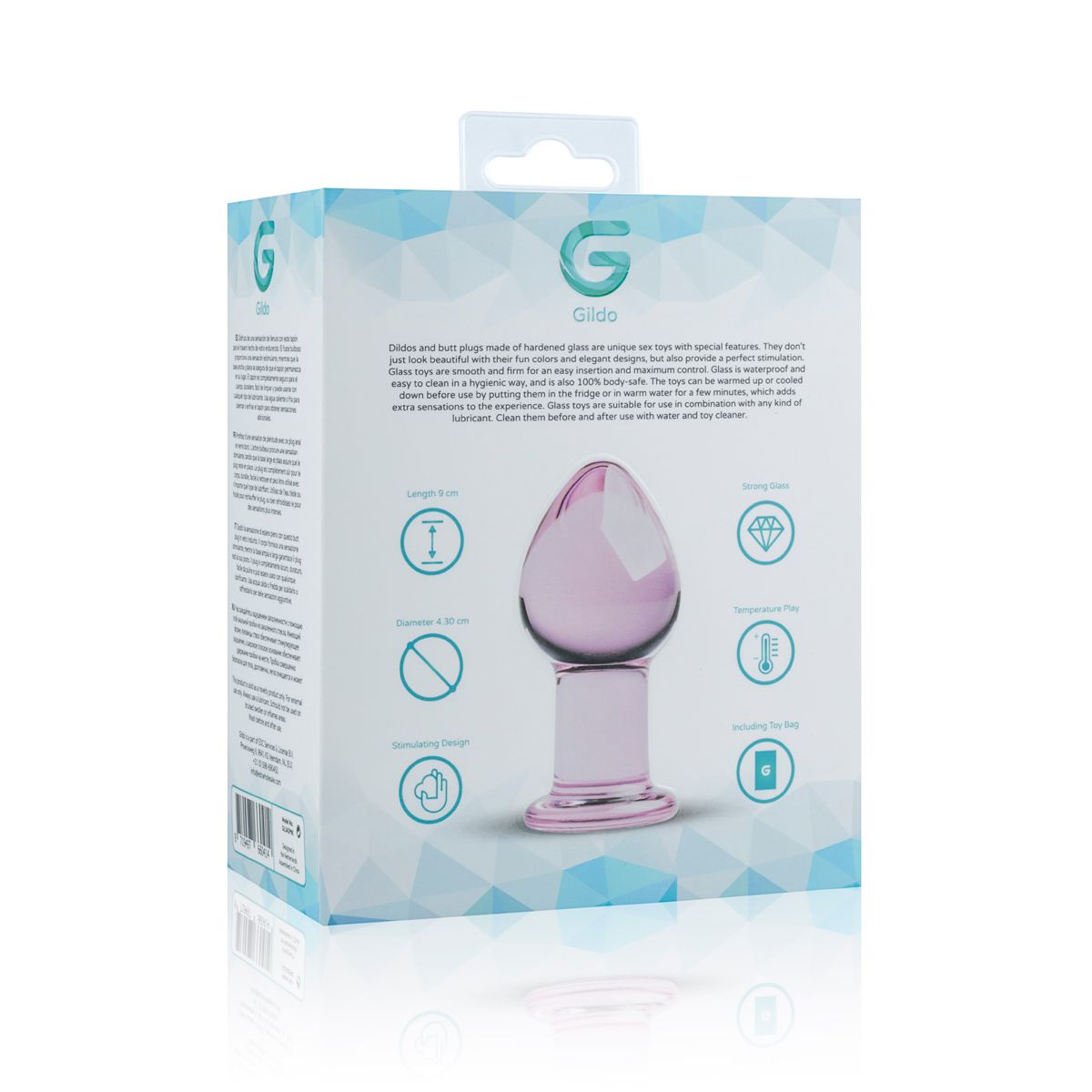 Glazen Buttplug Nr. 27